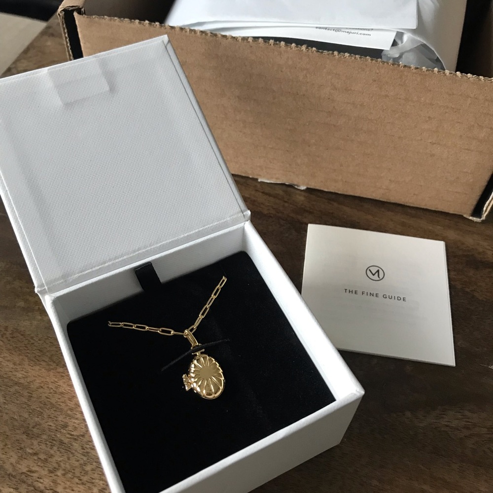 Mejuri Locket Necklace